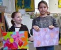 workshop schilderen of knutselen voor kinderenkinderfeestjes: knippen plakken tekenen en versieren van een placemat op een kinderfeestje ook als groeps workshop mogelijk voor volwassenen In Tilburg of Wageningen